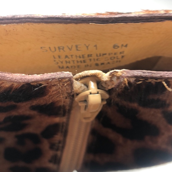 Steve Madden Leopard Print Booties item#90 - Picture 9 of 9
